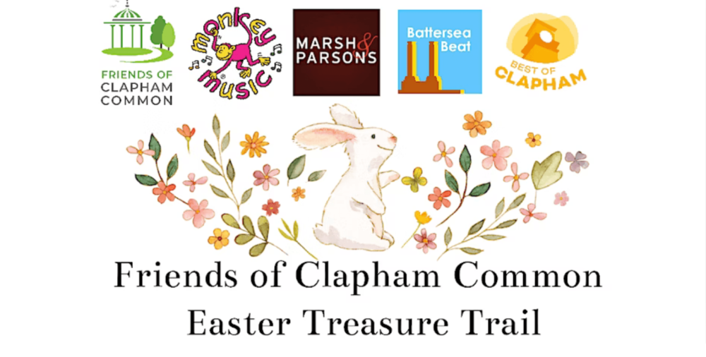 Clapham Common easter egg trail