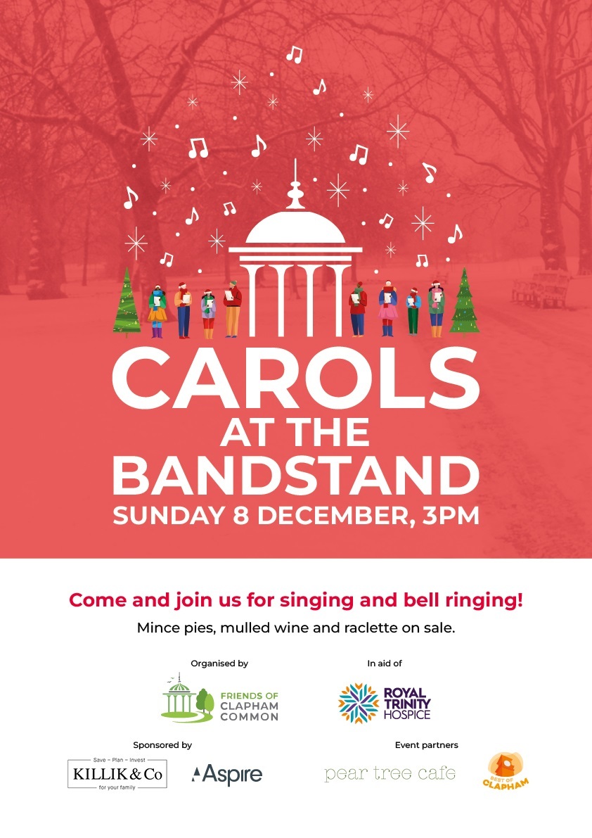 Friends of Clapham Common Carols at the bandstand