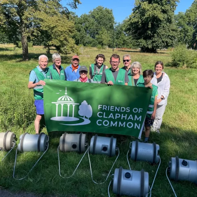 Huge thanks to the watering team this morning - 44 trees and a hedge all watered before the heat that’s predicted. Well done everyone! 👏