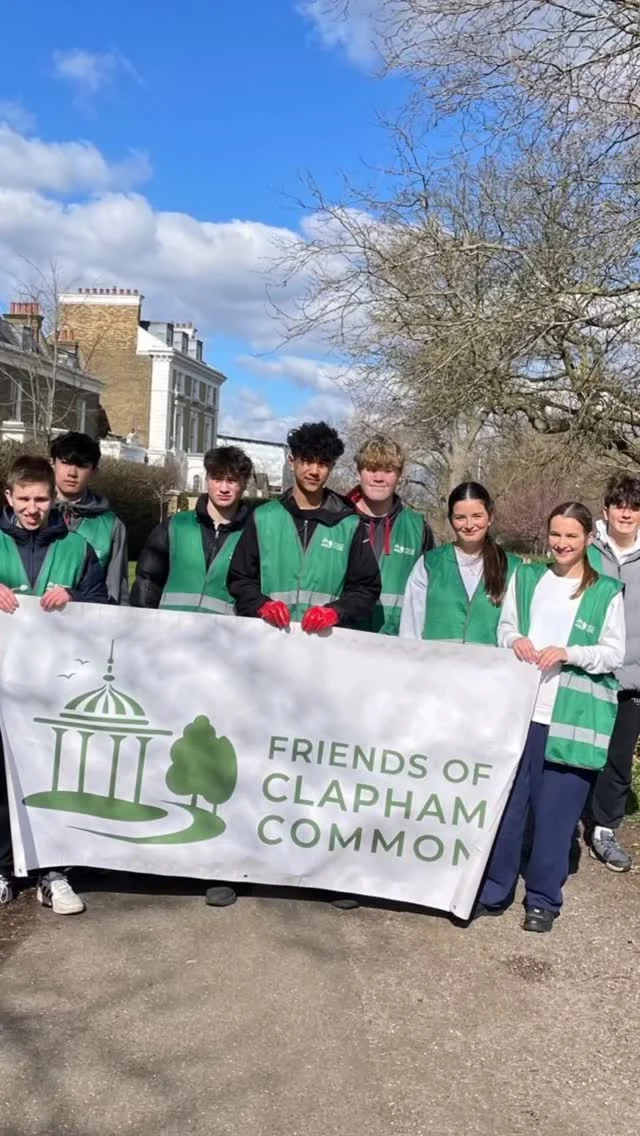Good work this weekend by our Duke of Edinburgh volunteers. 

They topped up the water level in the little pond where we have lots of frog activity and large plumes of frogspawn.

They also planted out some foxgloves on Westside. We’ll look forward to seeing these flowers so beloved by bees come into bloom in a couple of months time. Well done!